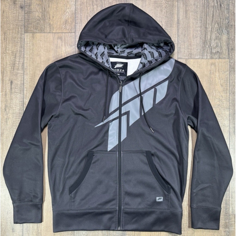 /3000 Forza Motorsport 5 Paddock Edition Full Zip Up Hooded Sweatshirt Mens M